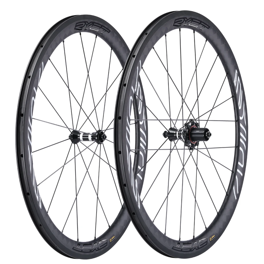 

Super Light 700C Carbon Bicycle Wheelset Tubular 35/40/45/50mm Carbon Bicycle Wheels Clincher Road Bike Wheels Basalt Braking