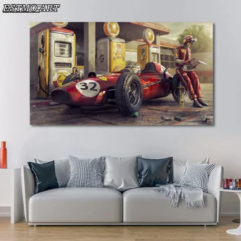 Canvas Painting Vintage Car Posters Ferraris Classic Racing Car 3D Artwork Wall Art Picture Prints Cuadros Decoracion Dormitorio
Canvas Painting Vintage Car Posters Ferraris Classic Racing Car 3D Artwork Wall Art Picture Prints Cuadros Decoracion Dormitorio