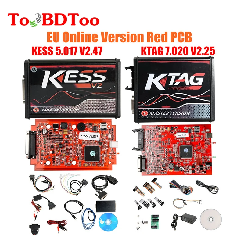 KTAG Red Board Hardware 7.020 Software 2.25 Complete 4LED Red PCB Set 5.017 Software 2.47 Full Set Online Version No Tokens
KTAG Red Board Hardware 7.020 Software 2.25 Complete 4LED Red PCB Set 5.017 Software 2.47 Full Set Online Version No Tokens