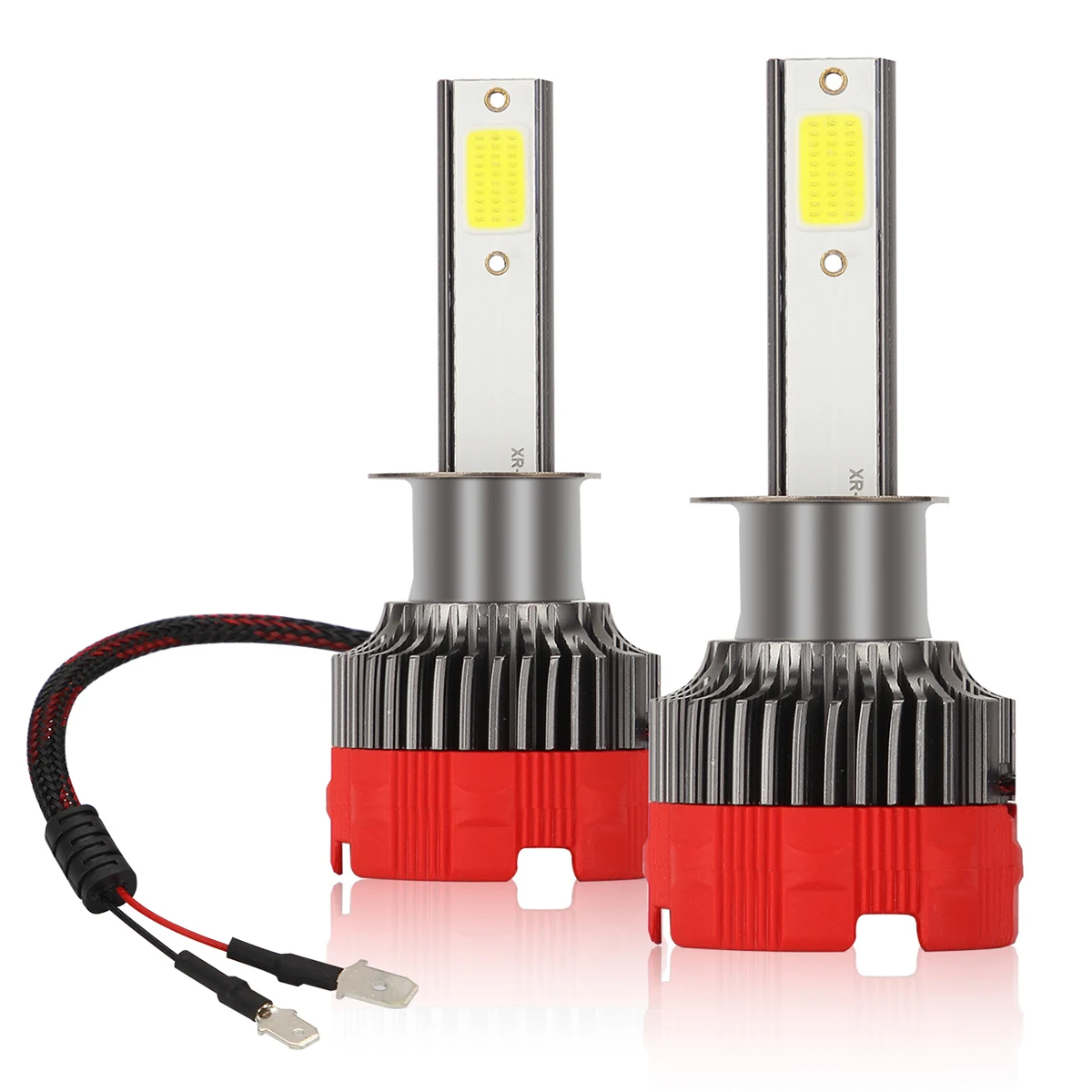 2 Pcs Car LED Headlight Bulbs Aluminum Alloy Shell Front LED Work Lights Built-In Control Driver Universal Fit Most 12V Vehicles
2 Pcs Car LED Headlight Bulbs Aluminum Alloy Shell Front LED Work Lights Built-In Control Driver Universal Fit Most 12V Vehicles
