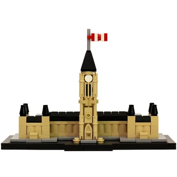 BuildMOC Creator City Famous Buildings MOC-0182 Parliament Buildings of Canada Mini Model Building Blocks Architecture Toys Gift
BuildMOC Creator City Famous Buildings MOC-0182 Parliament Buildings of Canada Mini Model Building Blocks Architecture Toys Gift