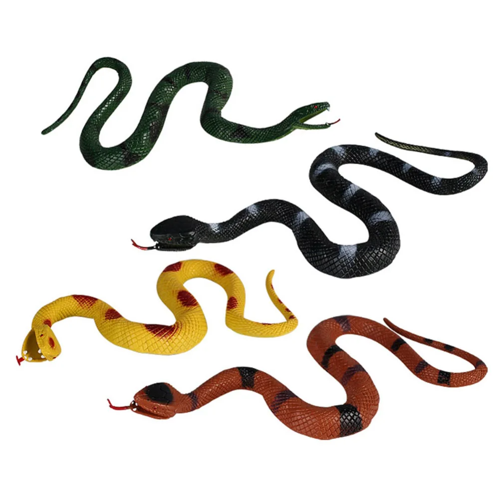 4Pcs Halloween Realistic Rubber Snake Scare Toys for Garden Props Practical Joke Toys Party Atmosphere DIY Trick Toys Decoration
4Pcs Halloween Realistic Rubber Snake Scare Toys for Garden Props Practical Joke Toys Party Atmosphere DIY Trick Toys Decoration
