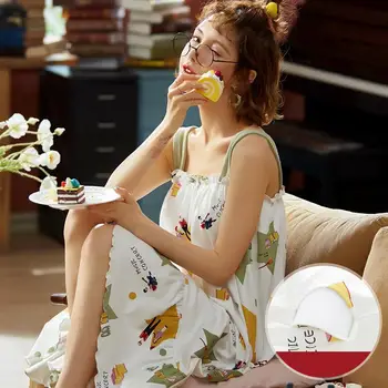 Women Home Dreesing Gown Sleepwear Intimate Lingerie Lovely Homewear Nightgown Summer New Cotton Nightdress Sleepwear Nightwear
Women Home Dreesing Gown Sleepwear Intimate Lingerie Lovely Homewear Nightgown Summer New Cotton Nightdress Sleepwear Nightwear