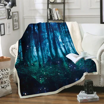 WHQ Soft Warm Coral Fleece Blanket Home Travel Night Woods Double Layer Blankets Winter Text Article Throw Bedding Sheet Cobija
WHQ Soft Warm Coral Fleece Blanket Home Travel Night Woods Double Layer Blankets Winter Text Article Throw Bedding Sheet Cobija
