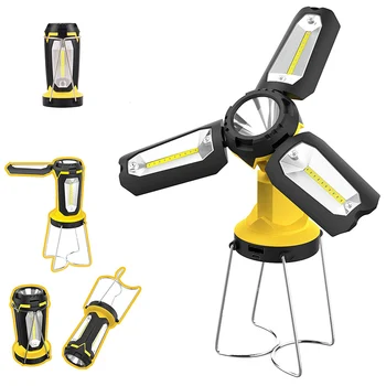 Rechargeable LED Camping Lantern, Portable 2200mAh Tent LED Lights Flashlights by USB Charging
Rechargeable LED Camping Lantern, Portable 2200mAh Tent LED Lights Flashlights by USB Charging