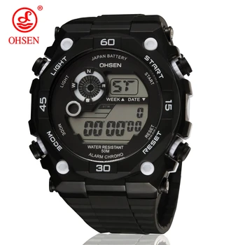 OHSEN Digital Watch Men Sports Watches LED Military Army Multifunction Wristwatch For Boy Waterproof Top Brand Student Stopwatch
OHSEN Digital Watch Men Sports Watches LED Military Army Multifunction Wristwatch For Boy Waterproof Top Brand Student Stopwatch