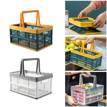 Collapsible Storage Basket Picnic Basket Imitation Rattan With Handle Durable Shopping Convenient Basket Home Kitchen Container
Collapsible Storage Basket Picnic Basket Imitation Rattan With Handle Durable Shopping Convenient Basket Home Kitchen Container