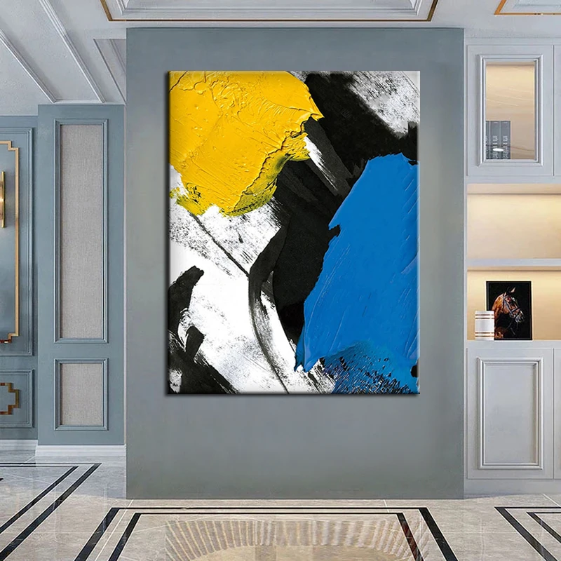 100% роспись вручную, современные примеры искусства, Настенный декор, абстрактная картина маслом, настенные картины для отеля
100% роспись вручную, современные примеры искусства, Настенный декор, абстрактная картина маслом, настенные картины для отеля