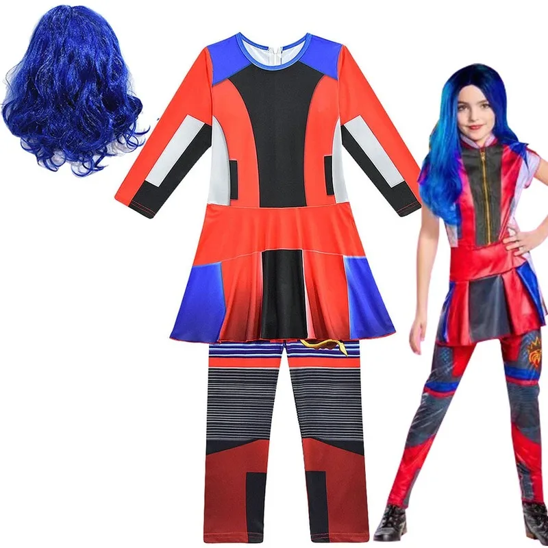 Hot Descendants 3 Peripheral Jumpsuit Hayi Children's Cosplay Wig + Halloween Performance Costume
Hot Descendants 3 Peripheral Jumpsuit Hayi Children's Cosplay Wig + Halloween Performance Costume