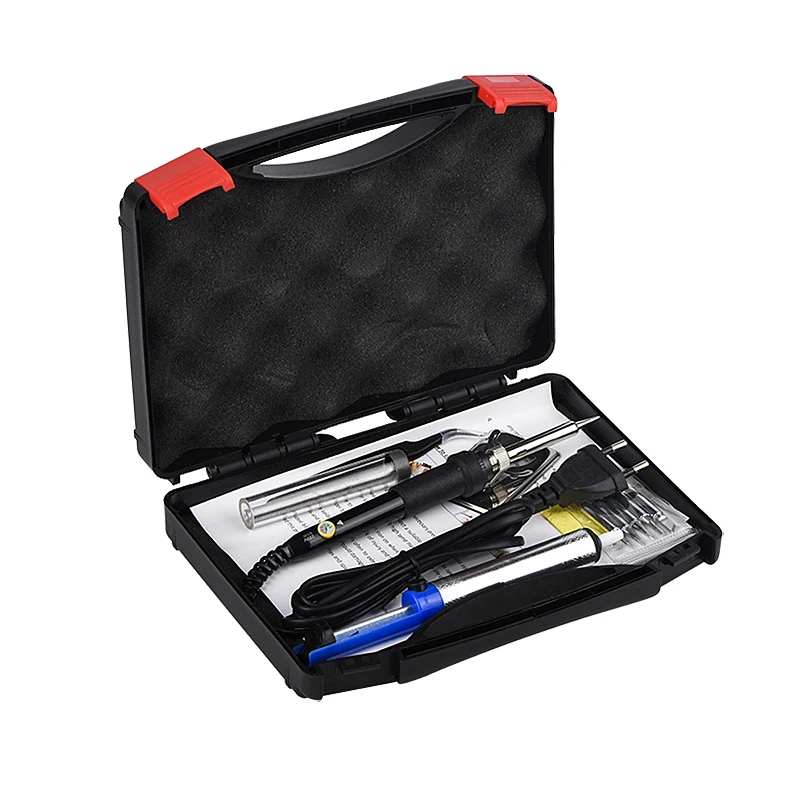 WMORE Soldering iron adjustable temperature 220V 110V 80W LCD solder welding tool Ceramic heater soldering tips Desoldering Pump
WMORE Soldering iron adjustable temperature 220V 110V 80W LCD solder welding tool Ceramic heater soldering tips Desoldering Pump