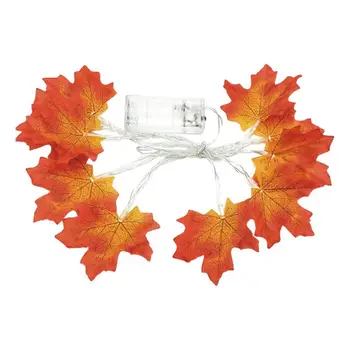 10/20/40 LED Artificial Autumn Leaves String Light Autumn Garland Decoration Warm Halloween Light Christmas Fall New G0J2
10/20/40 LED Artificial Autumn Leaves String Light Autumn Garland Decoration Warm Halloween Light Christmas Fall New G0J2
