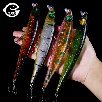 QXO Big Fishing Lure Wobbler 40g 17.5cm Ice Metal Winter Fishing Goods For Fishing Jigging Lure Minnow Swimbait
QXO Big Fishing Lure Wobbler 40g 17.5cm Ice Metal Winter Fishing Goods For Fishing Jigging Lure Minnow Swimbait