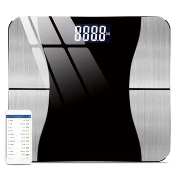 Bluetooth Scales Floor Body Weight Bathroom Scale Smart Backlit Display Scale Body Weight Body Fat Water Muscle Mass BMI
Bluetooth Scales Floor Body Weight Bathroom Scale Smart Backlit Display Scale Body Weight Body Fat Water Muscle Mass BMI