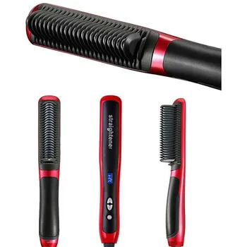 Ceramic Hair Straightener Brush hair Electric Hot Comb Flat Iron Digital Heating Anti-static Hair Hot Brush Styling Tool
Ceramic Hair Straightener Brush hair Electric Hot Comb Flat Iron Digital Heating Anti-static Hair Hot Brush Styling Tool
