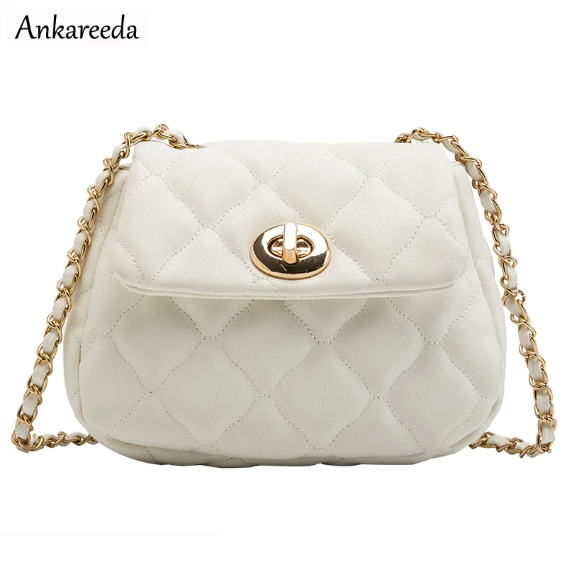 Ankareeda 2020 Fashion Plaid Handbags High quality PU Leather Women Bag Simple Wild Chain Black Shoulder bags Crossbody Bag
Ankareeda 2020 Fashion Plaid Handbags High quality PU Leather Women Bag Simple Wild Chain Black Shoulder bags Crossbody Bag