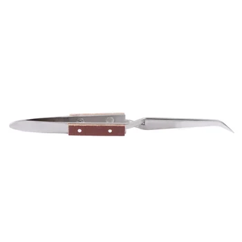 High Quality 1 Piece Stainless Steel Curved Tip Self-Locking Tweezers Cross Lock DIY Jewelry Making Tool Accessories
High Quality 1 Piece Stainless Steel Curved Tip Self-Locking Tweezers Cross Lock DIY Jewelry Making Tool Accessories