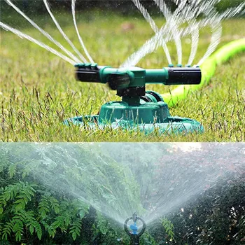 360° Watering Irrigation Water Sprinklers Garden Three-prong Rotary Sprinkler Disk Base+ Outer Silk Butterfly Sprinkler Head P3
360° Watering Irrigation Water Sprinklers Garden Three-prong Rotary Sprinkler Disk Base+ Outer Silk Butterfly Sprinkler Head P3
