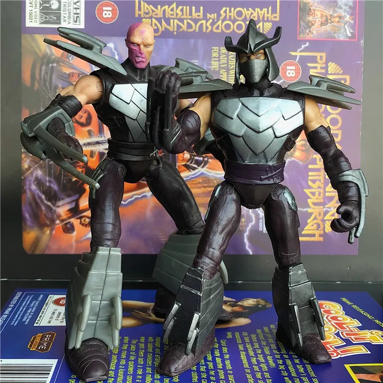 The sewer turtles anime action figure prefect quality Shredder April o'neil Krang handmade toys for children
The sewer turtles anime action figure prefect quality Shredder April o'neil Krang handmade toys for children
