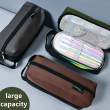 Four-layer large capacity portable pencil case boys canvas pencil bag school stationery storage bag student school supplies gift
Four-layer large capacity portable pencil case boys canvas pencil bag school stationery storage bag student school supplies gift