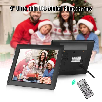 Andoer 9 Inch IPS-LCD Digital Photo Frame Desktop Album 1280 * 800 Supports Motion Detection Functions with 8GB Remote Control
Andoer 9 Inch IPS-LCD Digital Photo Frame Desktop Album 1280 * 800 Supports Motion Detection Functions with 8GB Remote Control