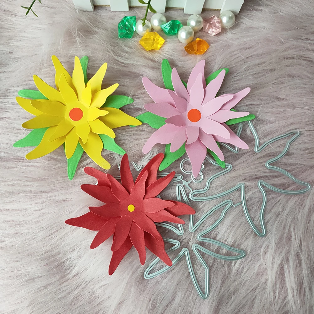 New Edelweiss metal cutting die mould scrapbook decoration embossed photo album decoration card making DIY handicrafts
New Edelweiss metal cutting die mould scrapbook decoration embossed photo album decoration card making DIY handicrafts