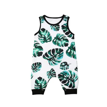 0-24M Summer Newborn Infant Baby Boy Girls Rompers Sleeveless Palm leaf Playsuit Rompers Jumpsuit
0-24M Summer Newborn Infant Baby Boy Girls Rompers Sleeveless Palm leaf Playsuit Rompers Jumpsuit