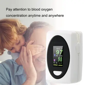Finger Clip Oximeter Blood Oxygen Saturation Meter Fingertip Oximeter Spo2 Monitor Portable Finger Pulse Health Care
Finger Clip Oximeter Blood Oxygen Saturation Meter Fingertip Oximeter Spo2 Monitor Portable Finger Pulse Health Care