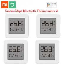 Xiaomi Mijia – thermomètre numérique intelligent 2, Bluetooth, capteur de température et d'humidité, écran LCD, application Mijia mi home=