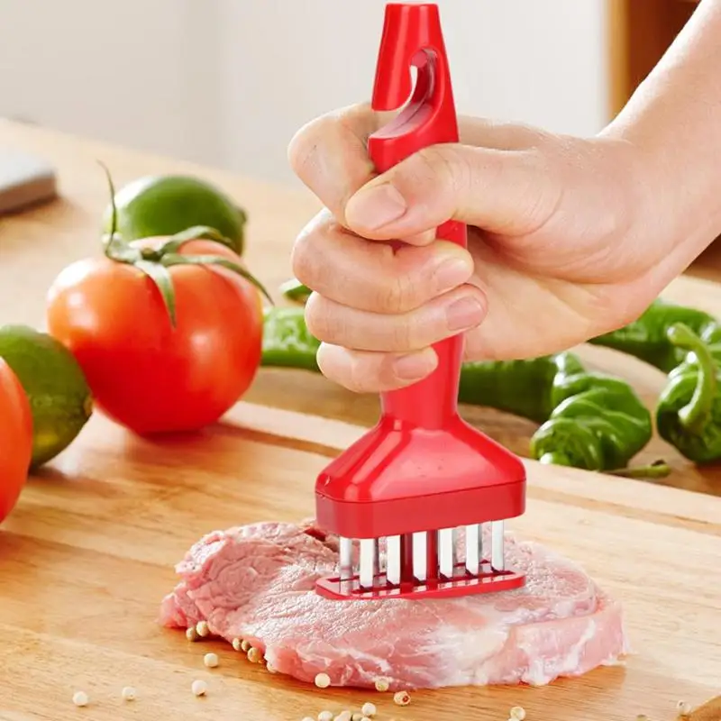 Practical Meat Tender Steak Needles Stainless Steel Kitchen Cooking Tools Kitchen Tools Cooking Baking Accessories
Practical Meat Tender Steak Needles Stainless Steel Kitchen Cooking Tools Kitchen Tools Cooking Baking Accessories