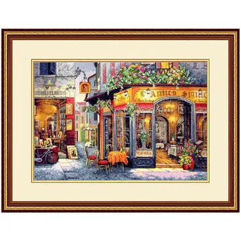 2020 New Fishxx Cross Stitch Kits T524 Scenery European Bistro Patterns 100% Egyptian Cotton Embroidery On Needlework
2020 New Fishxx Cross Stitch Kits T524 Scenery European Bistro Patterns 100% Egyptian Cotton Embroidery On Needlework