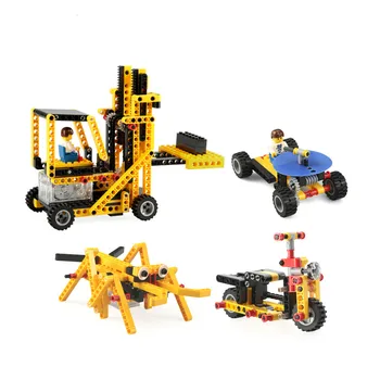 STEM Educational Toy Mechanical Gear Technic Building Block 4 In 1 Engineering Forklift Model Set Learning Toys for Children
STEM Educational Toy Mechanical Gear Technic Building Block 4 In 1 Engineering Forklift Model Set Learning Toys for Children