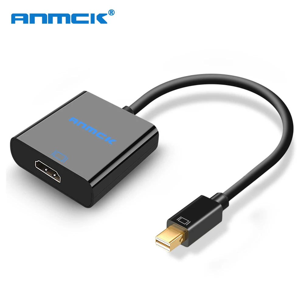 Mini DP to HDMI Converter Adapter Cable Thunderbolt Mini DisplayPort Display Port to HDMI For Apple Mac Macbook Pro Air Notebook
Mini DP to HDMI Converter Adapter Cable Thunderbolt Mini DisplayPort Display Port to HDMI For Apple Mac Macbook Pro Air Notebook