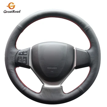 Hand-stitched Black PU Artificial Leather Car Steering Wheel Cover for Suzuki CELERIO S-CROSS SX4 2013 2014 Suzuki Vitara 2015
Hand-stitched Black PU Artificial Leather Car Steering Wheel Cover for Suzuki CELERIO S-CROSS SX4 2013 2014 Suzuki Vitara 2015