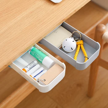 Office Creative Home Gadgets Sepet Pencil Tray Self-Adhesive Under Desk Drawer Organizer Sundries Storage Box Case
Office Creative Home Gadgets Sepet Pencil Tray Self-Adhesive Under Desk Drawer Organizer Sundries Storage Box Case