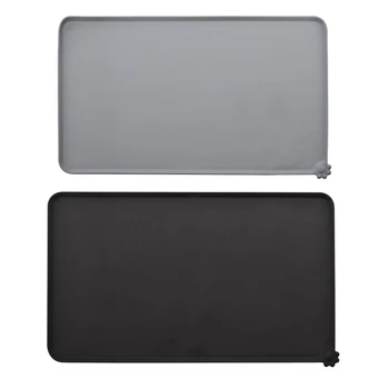 2Pcs Waterproof Pet Mat for Dog Cat Silicone Pet Food Pad Pet Bowl Drinking Mat Dog Feeding Placemat Easy Washing, Gray & Black
2Pcs Waterproof Pet Mat for Dog Cat Silicone Pet Food Pad Pet Bowl Drinking Mat Dog Feeding Placemat Easy Washing, Gray & Black