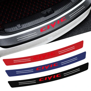 Car-Styling Carbon fiber Tail trunk Rear Bumper Protector Stickers Modified For Honda Civic 2016 2017 2018 2019 Accessories
Car-Styling Carbon fiber Tail trunk Rear Bumper Protector Stickers Modified For Honda Civic 2016 2017 2018 2019 Accessories