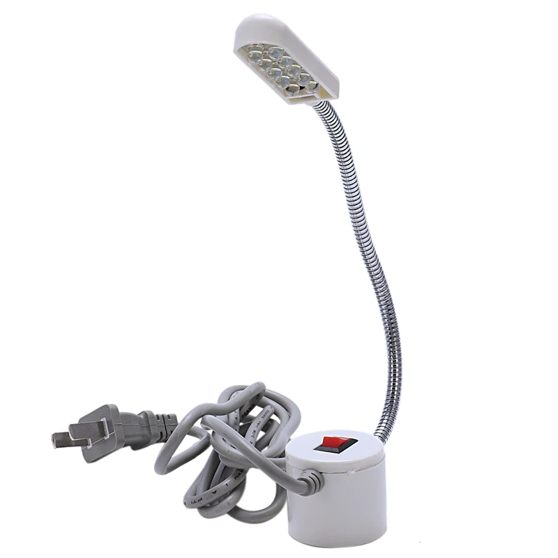 Top-Sewing Machine Light 10 LED Adjustable Gooseneck Lamp Magnetic Base Switch Flexible Mounting Working Table Lamp US Plug
Top-Sewing Machine Light 10 LED Adjustable Gooseneck Lamp Magnetic Base Switch Flexible Mounting Working Table Lamp US Plug