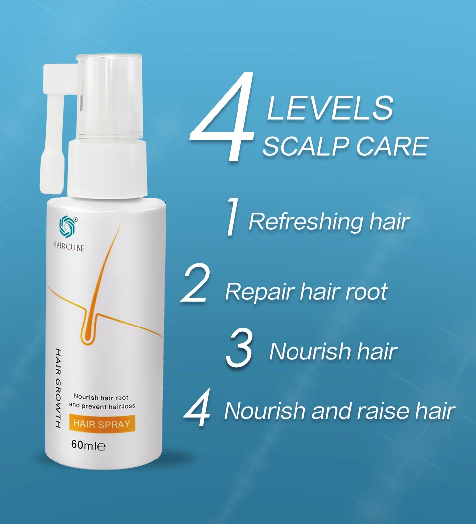 Haircube 2Pcs Anti Hair Loss Products Hair Growth Essential Oil Liquid Spray Dense Nourish Hair Roots Hair Care Repair Growing Haircube 2Pcs Anti Hair Loss Products Hair Growth Essential Oil Liquid Spray Dense Nourish Hair Roots Hair Care Repair Growing