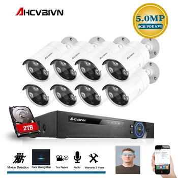 Face Recognition 8CH POE Network NVR CCTV System Kit HD 5MP IP Camera IR IP66 Outdoor Waterproof Video Security Surveillance Set
Face Recognition 8CH POE Network NVR CCTV System Kit HD 5MP IP Camera IR IP66 Outdoor Waterproof Video Security Surveillance Set