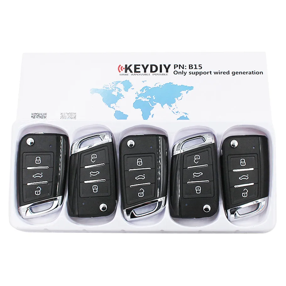 1/5 шт. KEYDIY KD B15 B Series пульт дистанционного управления для KD900/KD MINI/ID программатор