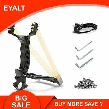 Professional Slingshot Outdoor Hunting Sling Shot High Velocity Catapult with 2 Rubber Bands 100 Steel Balls
Professional Slingshot Outdoor Hunting Sling Shot High Velocity Catapult with 2 Rubber Bands 100 Steel Balls