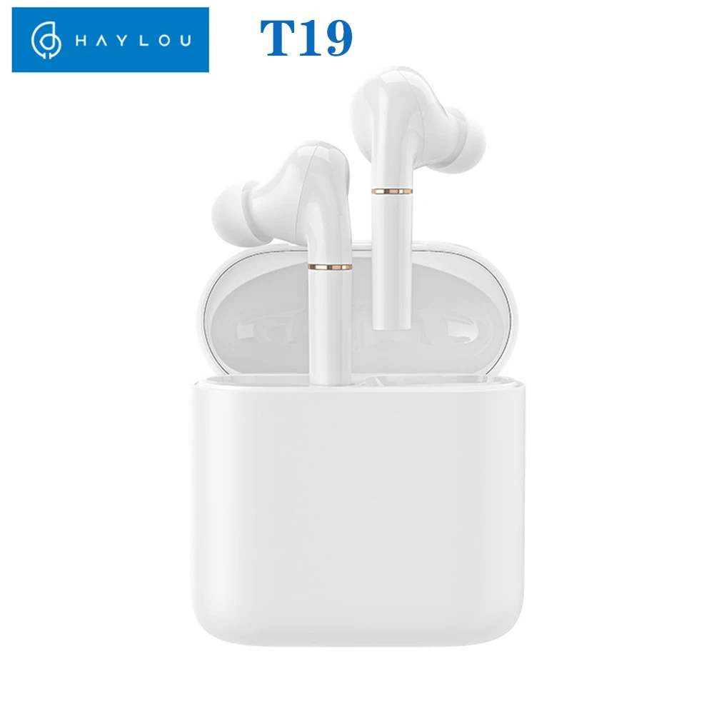 Original Haylou T19 Bluetooth Earphone Wireless Charging TWS Smart Noise Cancelling APTX Infrared Sensor Touch Wireless Earphone
Original Haylou T19 Bluetooth Earphone Wireless Charging TWS Smart Noise Cancelling APTX Infrared Sensor Touch Wireless Earphone