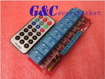 1PCS Infrared remote ctrol 5V 8-Channel Relay Module H/L Level Triger diy electronics
1PCS Infrared remote ctrol 5V 8-Channel Relay Module H/L Level Triger diy electronics