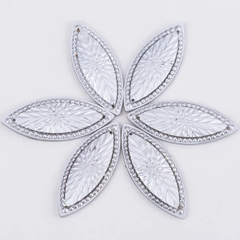 Taidian Silver color Resin Rhinestones Flatback For Native Bling Earring Marquise Shape 20*50MM 20PCS/LOT 
Taidian Silver color Resin Rhinestones Flatback For Native Bling Earring Marquise Shape 20*50MM 20PCS/LOT