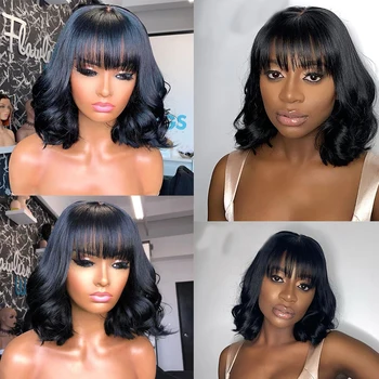 Simbeauty 13x4 Lace Front Human Hair Wigs Natural Wave Brazilian Remy Hair Full Lace Wigs With Bangs 360 Lace Front Fringe Wigs
Simbeauty 13x4 Lace Front Human Hair Wigs Natural Wave Brazilian Remy Hair Full Lace Wigs With Bangs 360 Lace Front Fringe Wigs