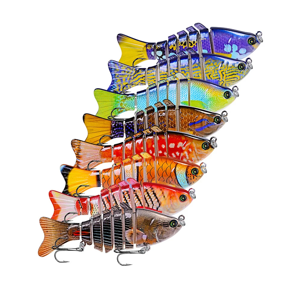 Hot Fishing Lure Multi Jointed Hard Bait Wobblers 10cm 15.2g Lifelike joint bait 7 Segments Swimbait carp Fishing Crankbait 1pcs
Hot Fishing Lure Multi Jointed Hard Bait Wobblers 10cm 15.2g Lifelike joint bait 7 Segments Swimbait carp Fishing Crankbait 1pcs