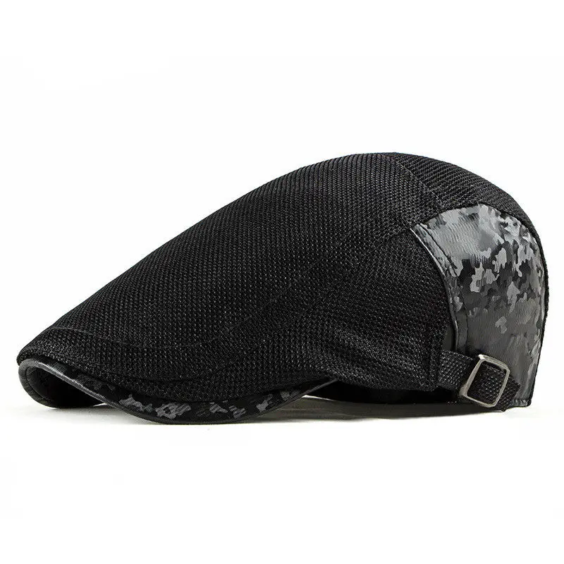 Spring Summer Solid Color Mesh Newsboy Caps Men Cotton Flat Peaked Cap Women Painter Beret Hats 15
Spring Summer Solid Color Mesh Newsboy Caps Men Cotton Flat Peaked Cap Women Painter Beret Hats 15