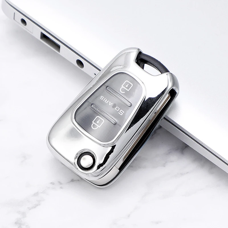 Suitable for Hyundai ix35 Verna SONATA Folding 3 Button Car Key Protective Case Fashion Exquisite TPU Key Decoration Case
Suitable for Hyundai ix35 Verna SONATA Folding 3 Button Car Key Protective Case Fashion Exquisite TPU Key Decoration Case