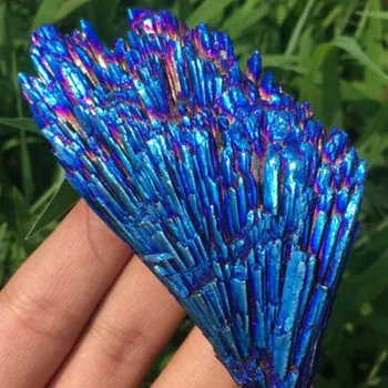 1pc Natural Quartz Crystal Jet stone Rainbow Titanium Cluster Mineral Specimen Healing Desktop Stone Decoration
1pc Natural Quartz Crystal Jet stone Rainbow Titanium Cluster Mineral Specimen Healing Desktop Stone Decoration