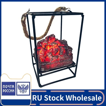 LED Flame Effect Light Lantern Simulation Charcoal Lamp Lights Hanging Decoration Christmas Halloween Party Outdoor Wholesale
LED Flame Effect Light Lantern Simulation Charcoal Lamp Lights Hanging Decoration Christmas Halloween Party Outdoor Wholesale